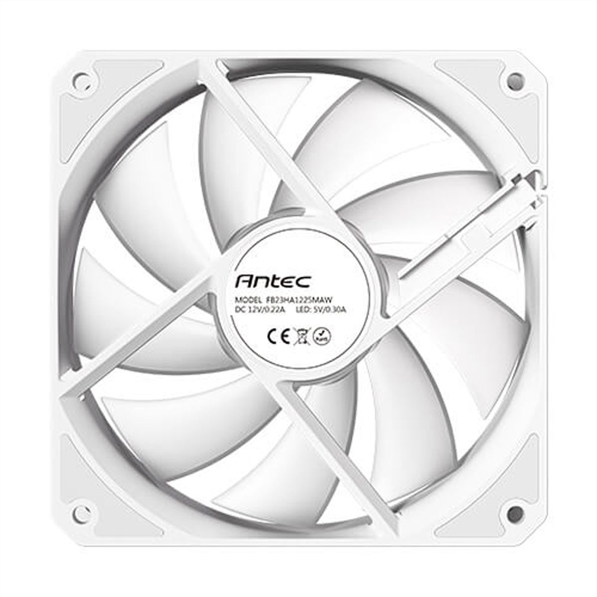 ANTEC P12PWM ARGB White 3PK, Gehäuselüfter, weiß