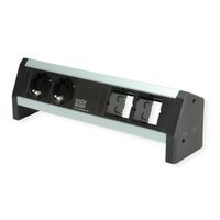 BACHMANN DESK 2x Schutzkontakt, 2x ABD GST18