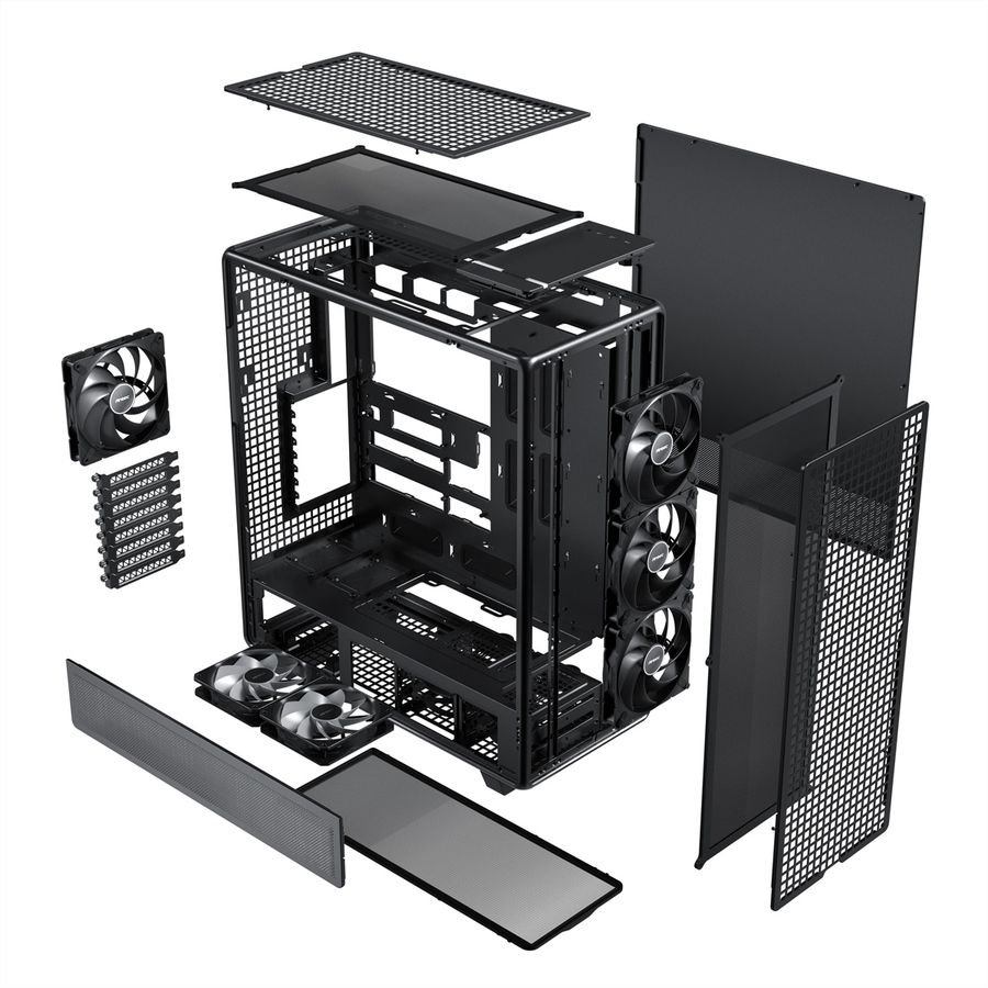 ANTEC 900 PC Gehäuse ATX Full Big Tower, schwarz