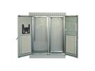 SCHROFF Mod. Outdoor-Schrank m. Doppeltür+Lüfter