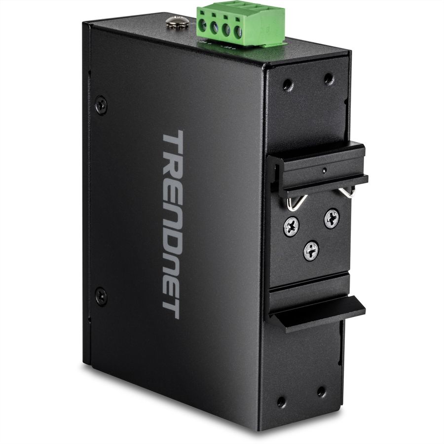 TRENDnet TI-BF22SFP Medien Konverter, 2-Port Industrial SFP zu Gigabit PoE++