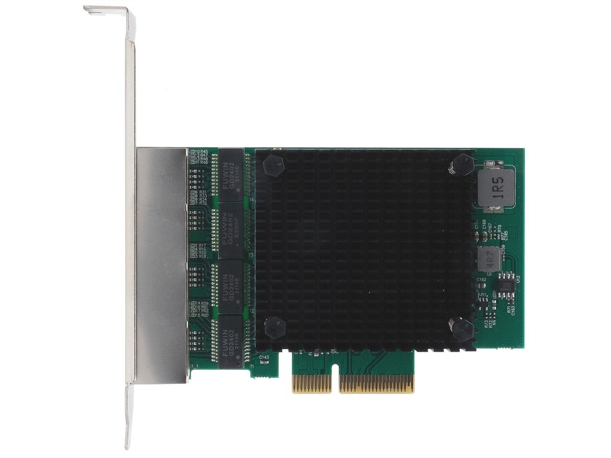 EXSYS EX-60114 4-Port 2.5Gigabit PCIe Netzwerkkarte