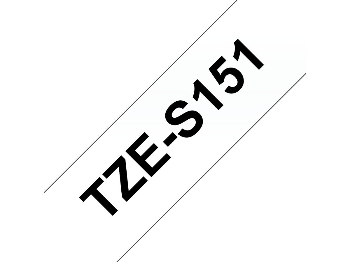 Brother TZE-S151 Etiketten erstellendes Band TZ