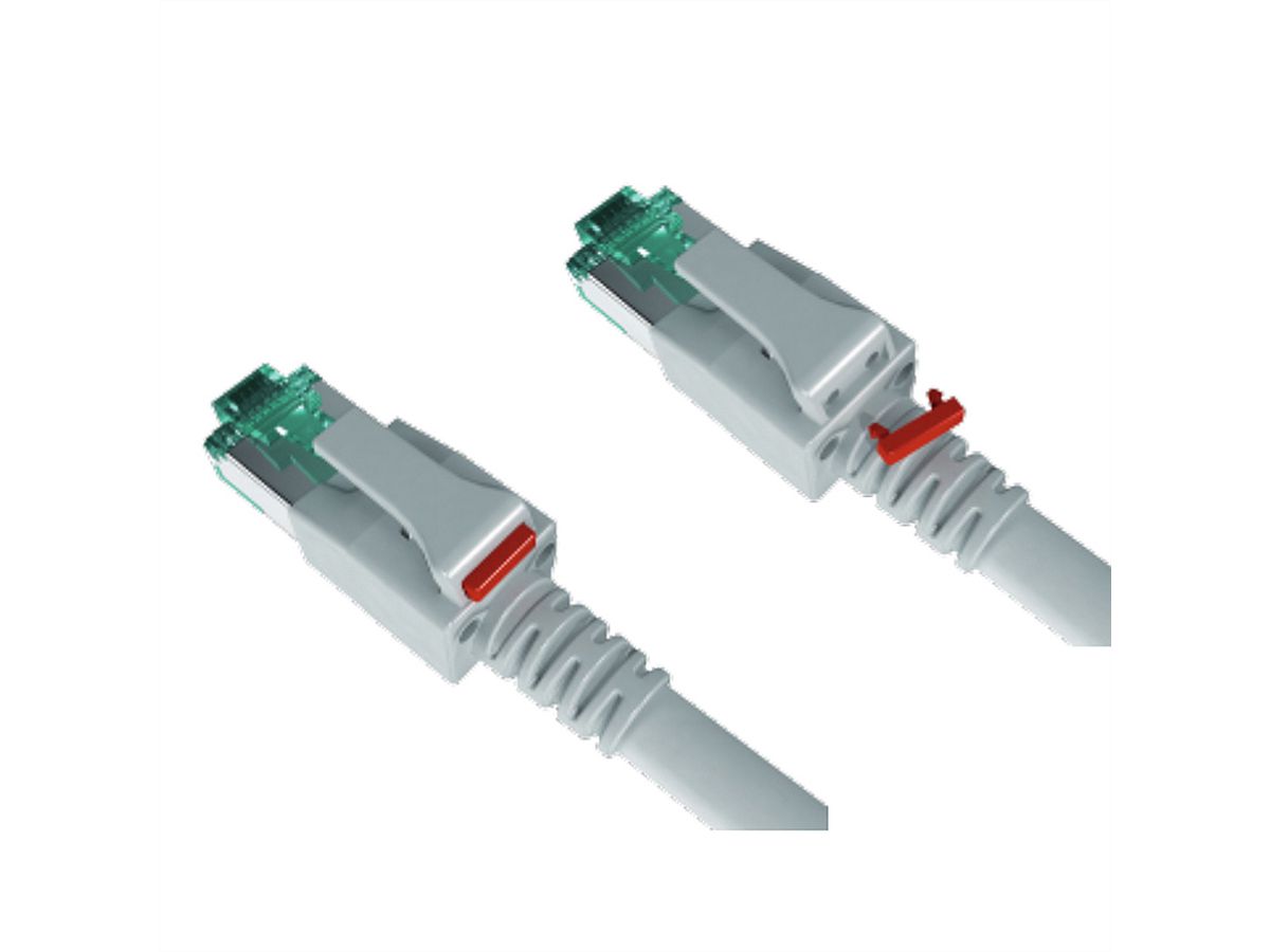 EasyLan DualBoot® LED Steckermarkierungsclips, 100 Stück, rot