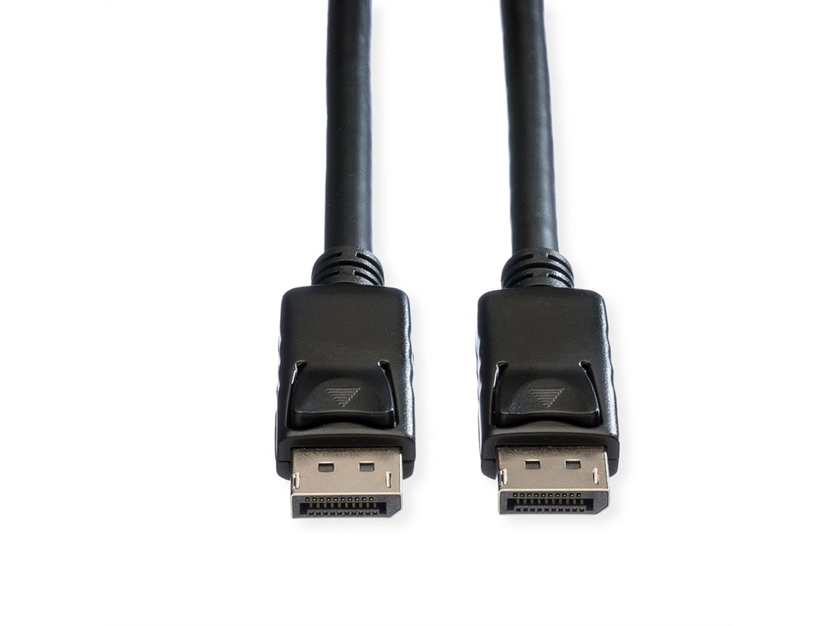 ROLINE DisplayPort Kabel, DP ST - ST, schwarz, 1 m