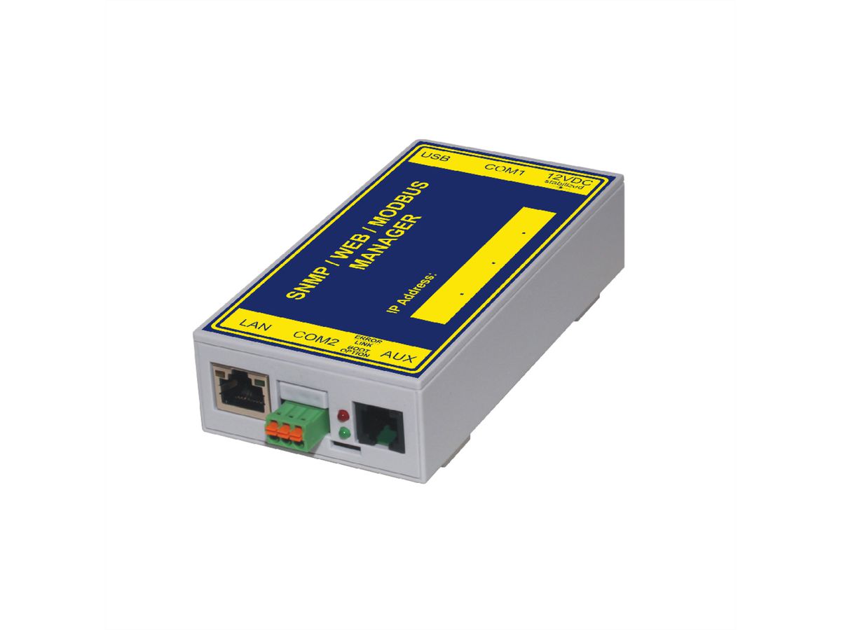 GENEREX SNMP/Web Adapter CS141SCM HW161, MODBUS, extern, 1GB/s