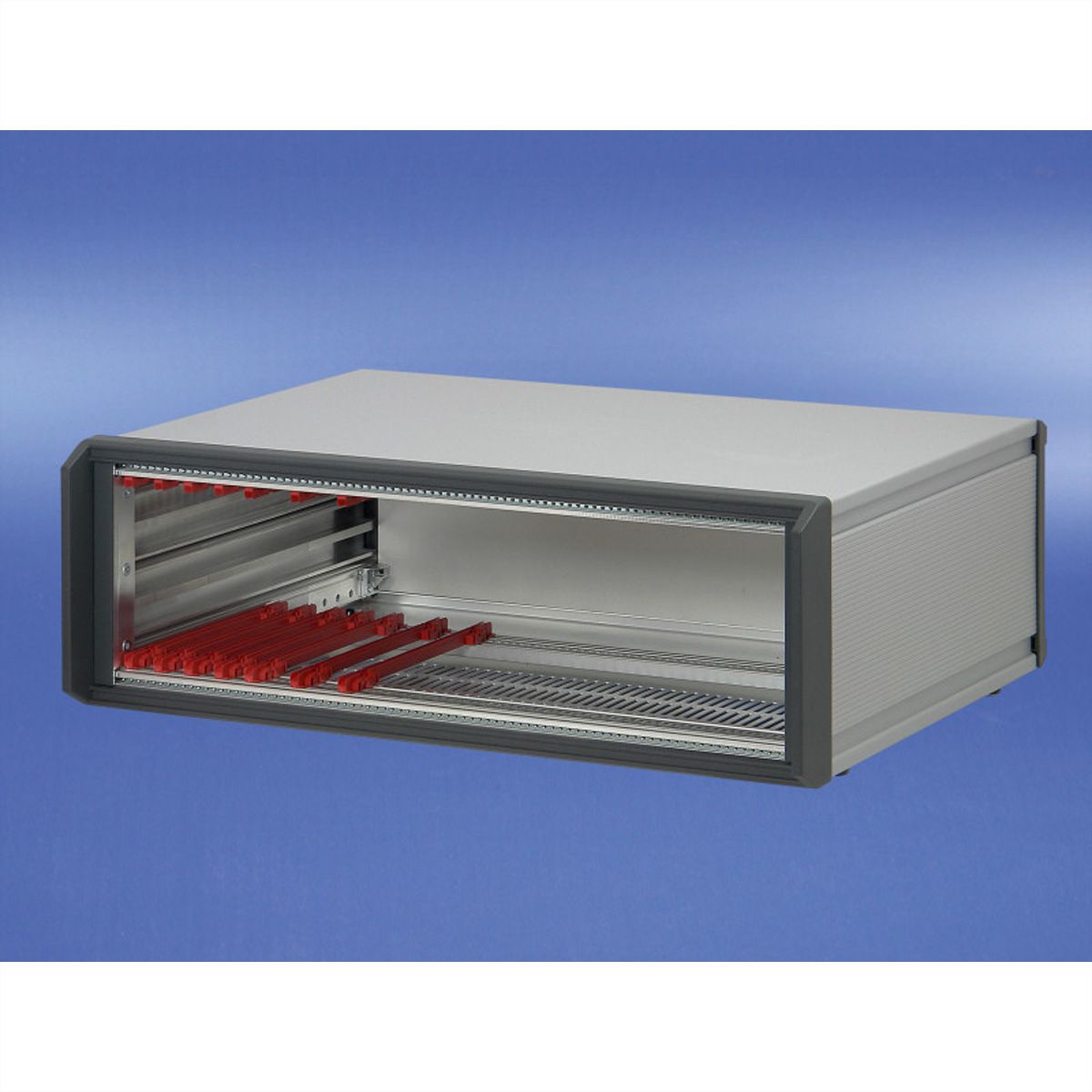 SCHROFF Komplettgehäuse, EMV-geschirmt - PROPAC PRO GEH.3HE 28TE 266T
