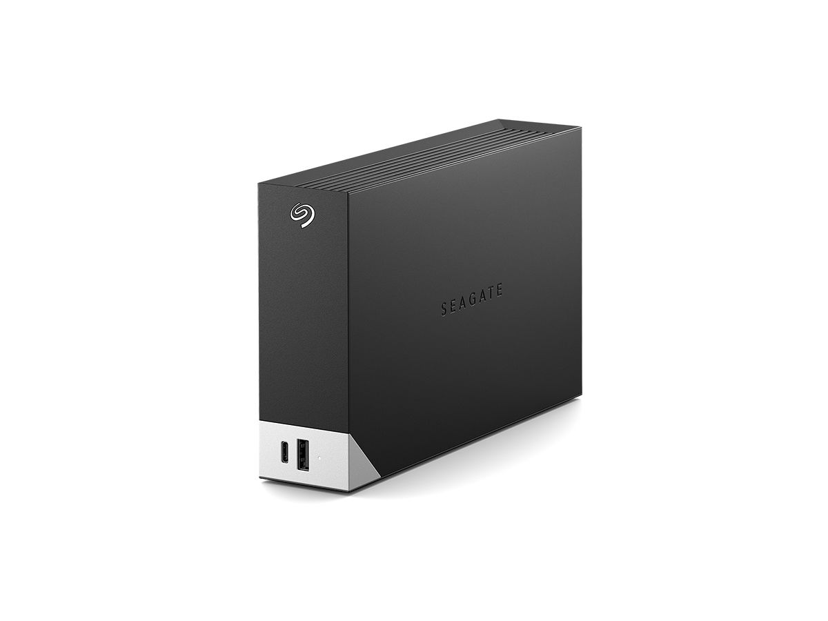 Seagate One Touch Hub Externe Festplatte 8 TB Schwarz, Grau