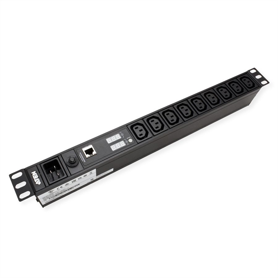 ATEN PE1209G 1U Basis PDU mit Messfunktion