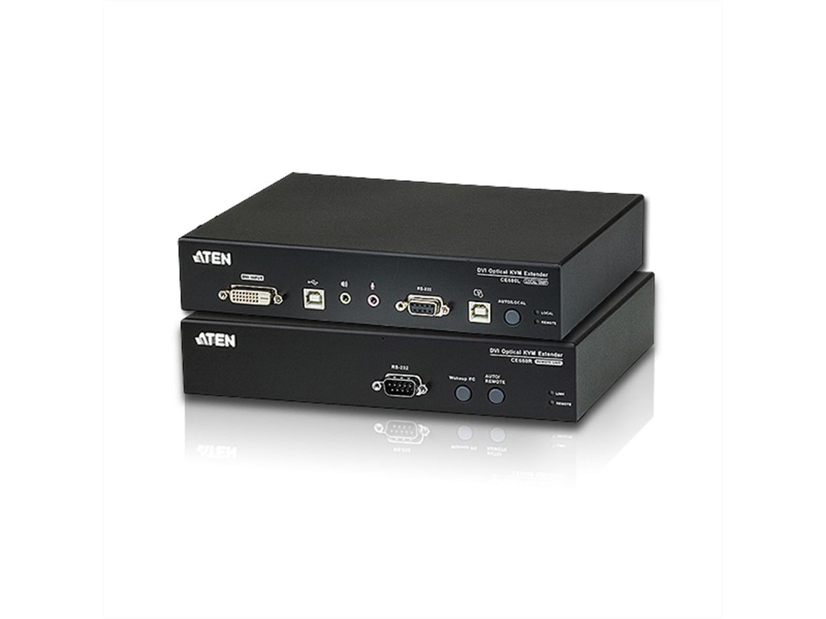 ATEN CE680 DVI Optical KVM Extender 600 m