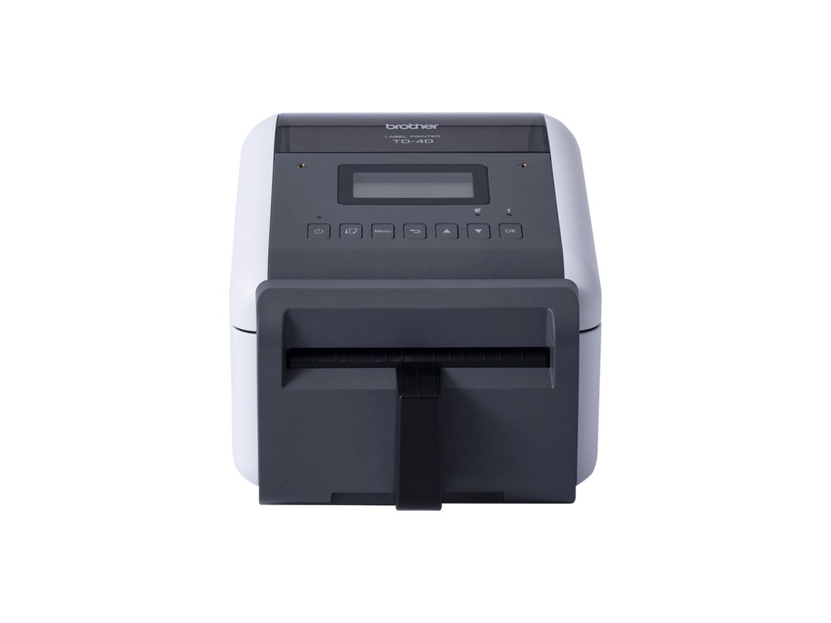 Brother TD-4550DNWBFC Etikettendrucker Thermodirekt 300 x 300 DPI 152 mm/sek Verkabelt & Kabellos Ethernet/LAN WLAN Bluetooth