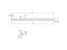 SCHROFF Leiterplatten-Stromschienen - LP-SCHIENE 1POL.5TE L210,2MM