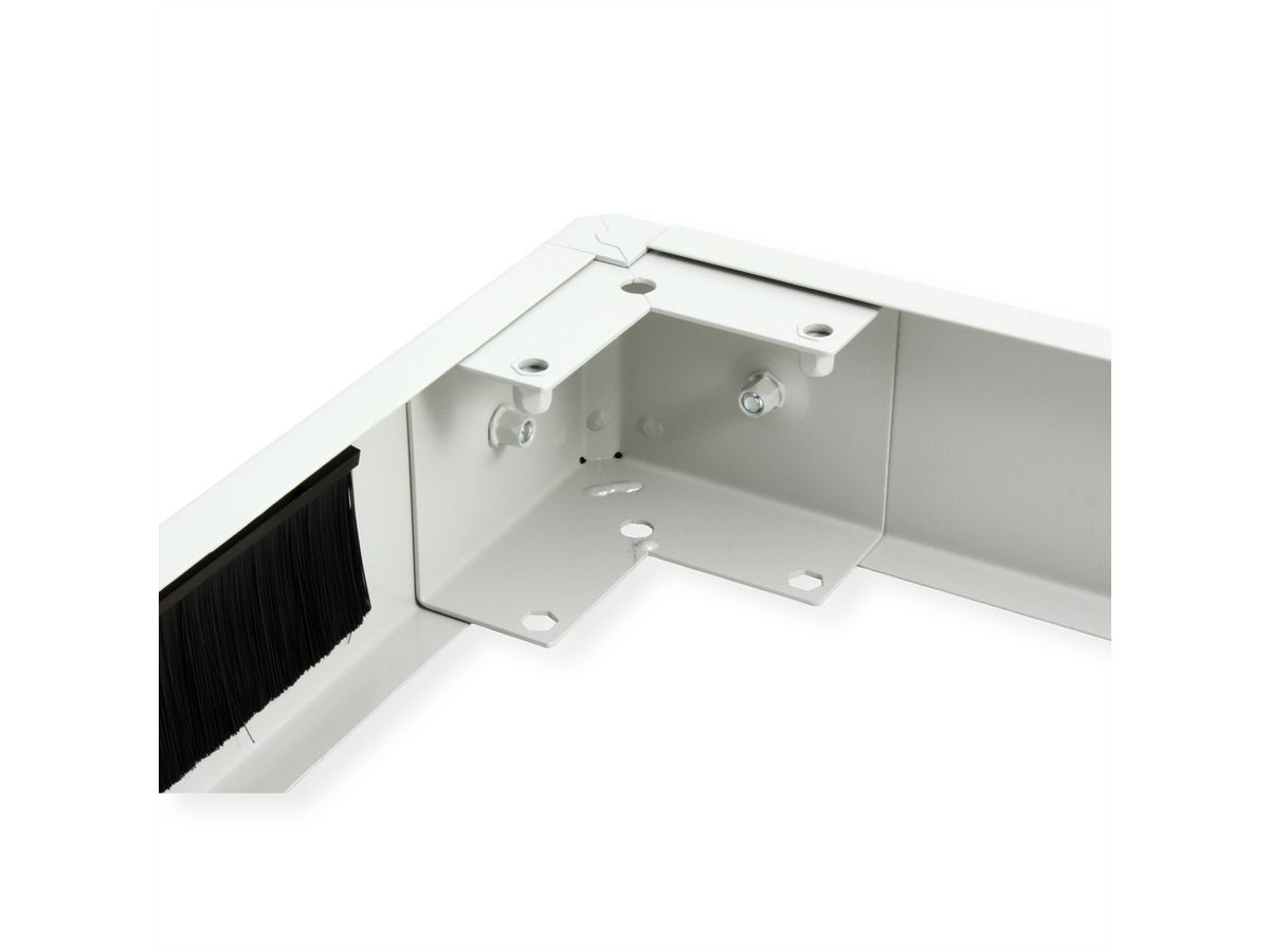 ROLINE Sockel für Netzwerkschrank, 600x800 BxT, grau
