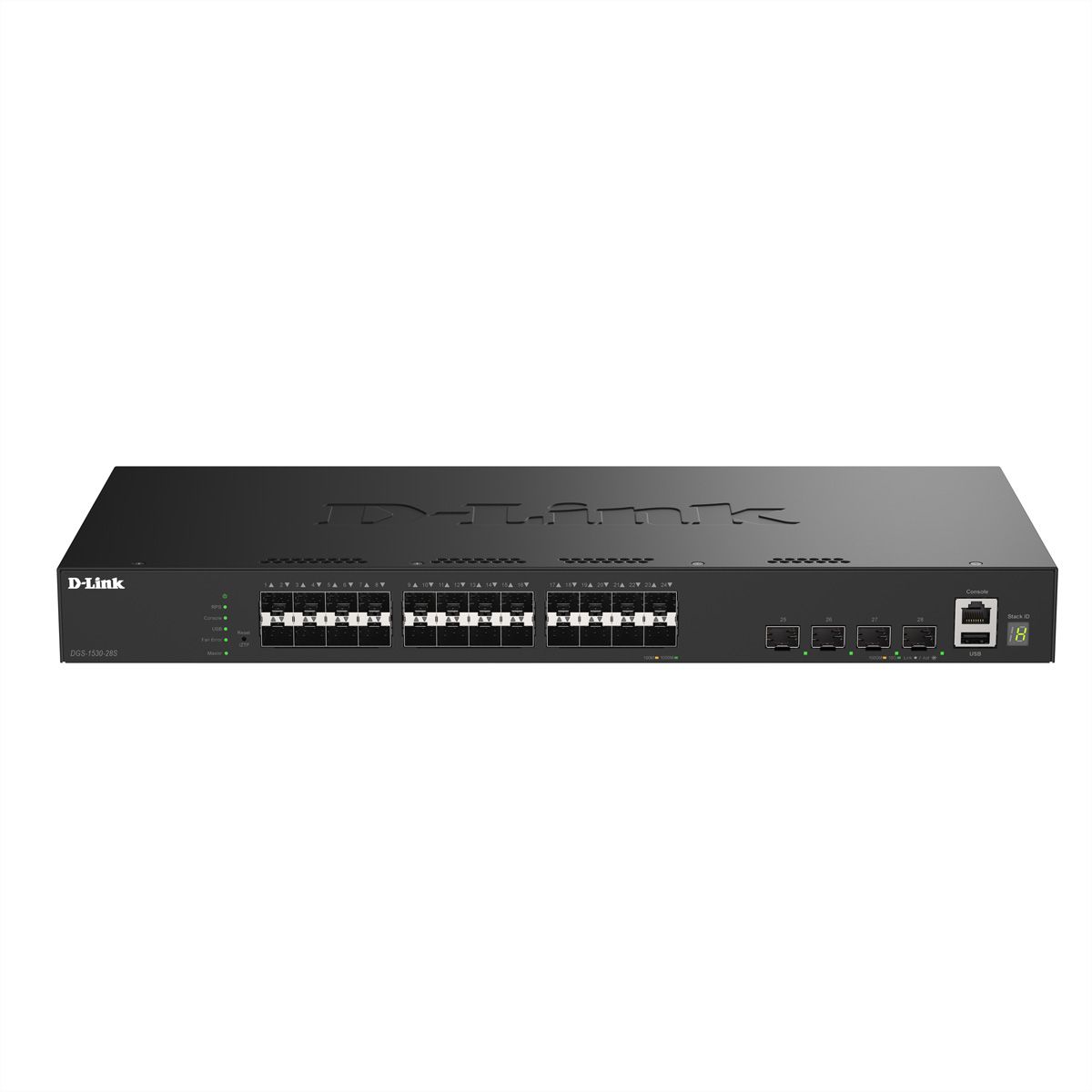 D-Link DGS-1530-28S/E 28-Port Switch Smart Managed Gigabit Stack 4x 10G