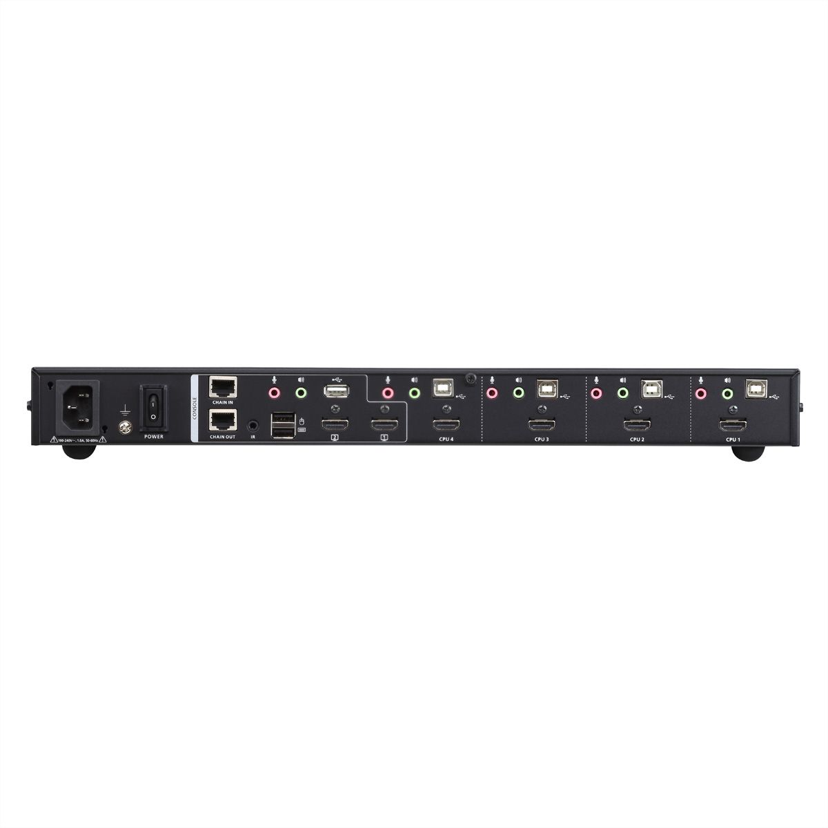 ATEN CM1284 4-Port USB HDMI Multi-View KVMP Switch