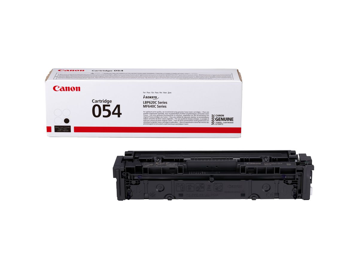 Canon 054 Toner-Cartridge, Schwarz