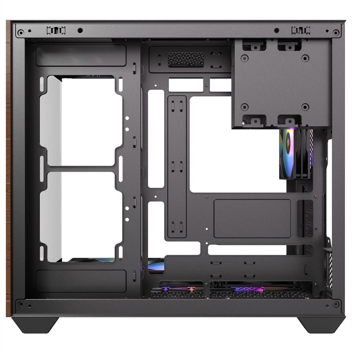 ANTEC CX800 ARGB_B PC Gehäuse Midi Tower Wood ATX