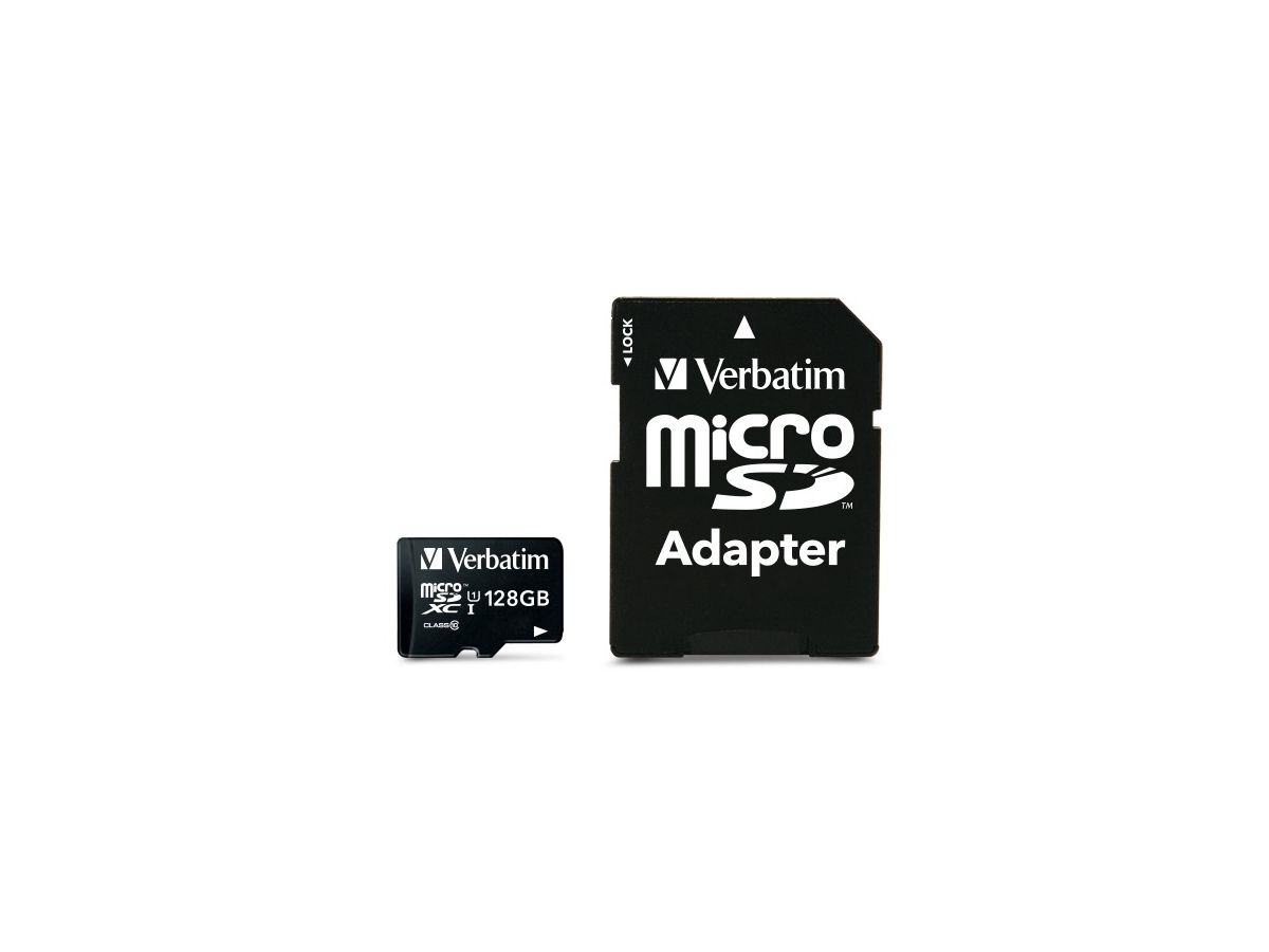 Verbatim Premium 128 GB MicroSDXC UHS-I Klasse 10