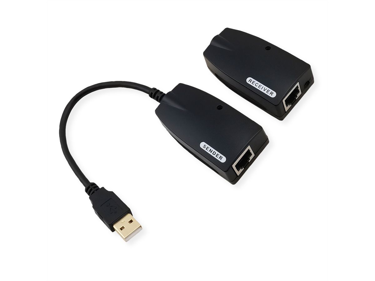 VALUE USB 2.0 Verlängerung über RJ45, max. 50m