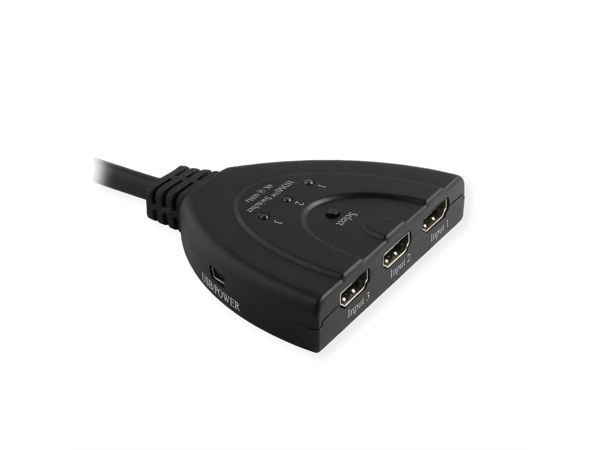 VALUE 4K HDMI Switch, 3-fach
