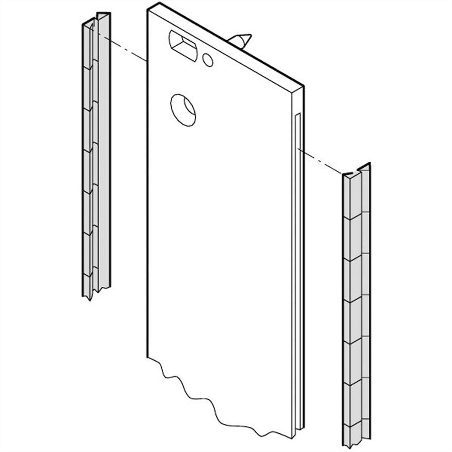 SCHROFF EMV-Dichtung (Stahl, rostfrei) - EMC DICHTUNG 9HE 367LG 10ST.