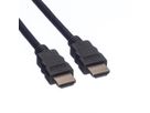 ROLINE HDMI High Speed Kabel mit Ethernet, schwarz, 1 m