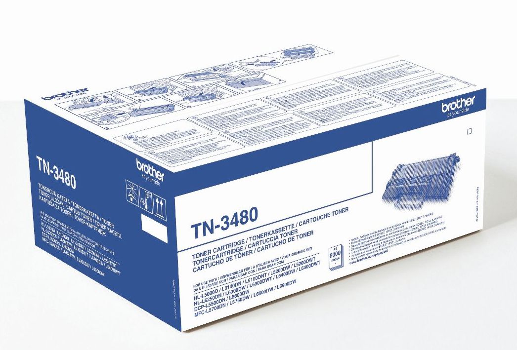 TN3480, BROTHER Toner schwarz für ca. 8.000 Seiten für HL-L5000D