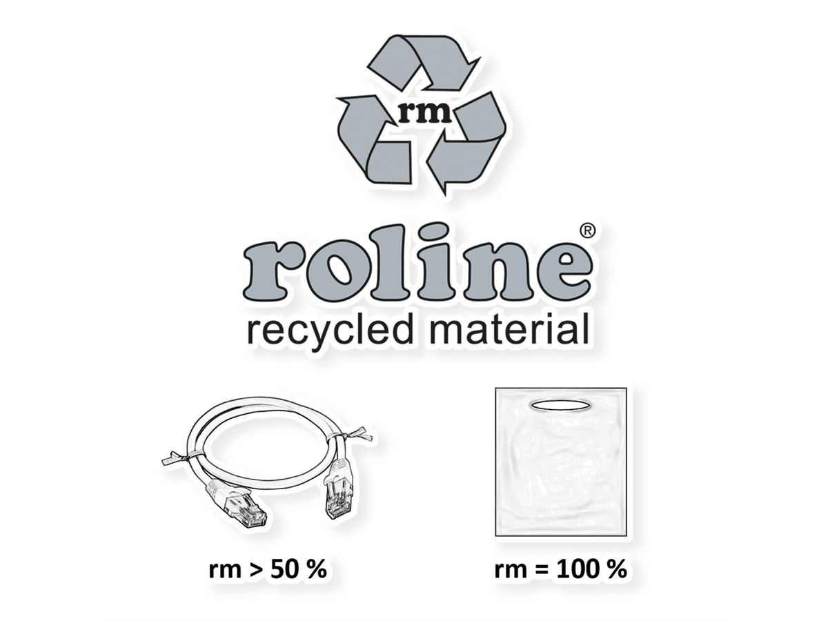 ROLINE RM DisplayPort Kabel, v1.4, DP ST - ST, schwarz, 2 m