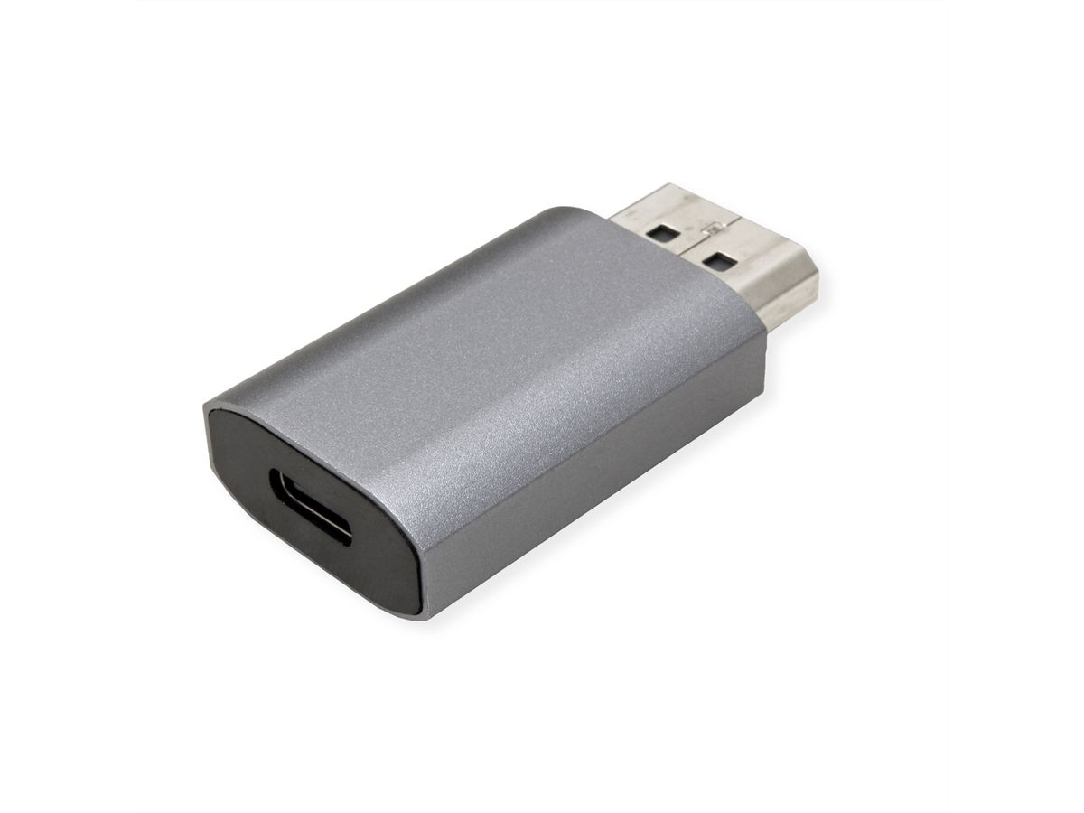 VALUE USB Typ C - DisplayPort, bidirektionaler Adapter, BU/ST, 8K60Hz