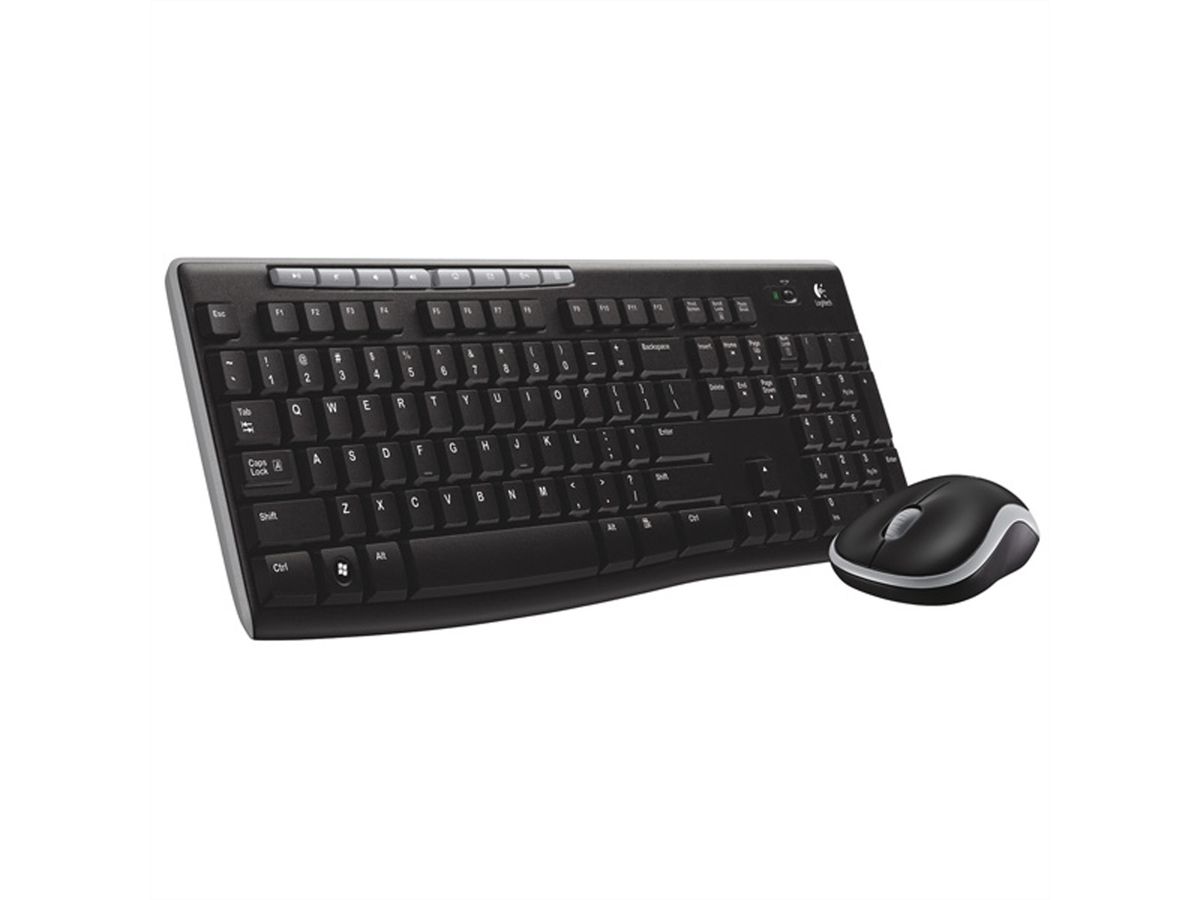 Logitech Wireless Desktop MK270 - Tastatur, Maus