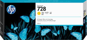 HP 728 Gelb DesignJet Druckerpatrone, 300 ml