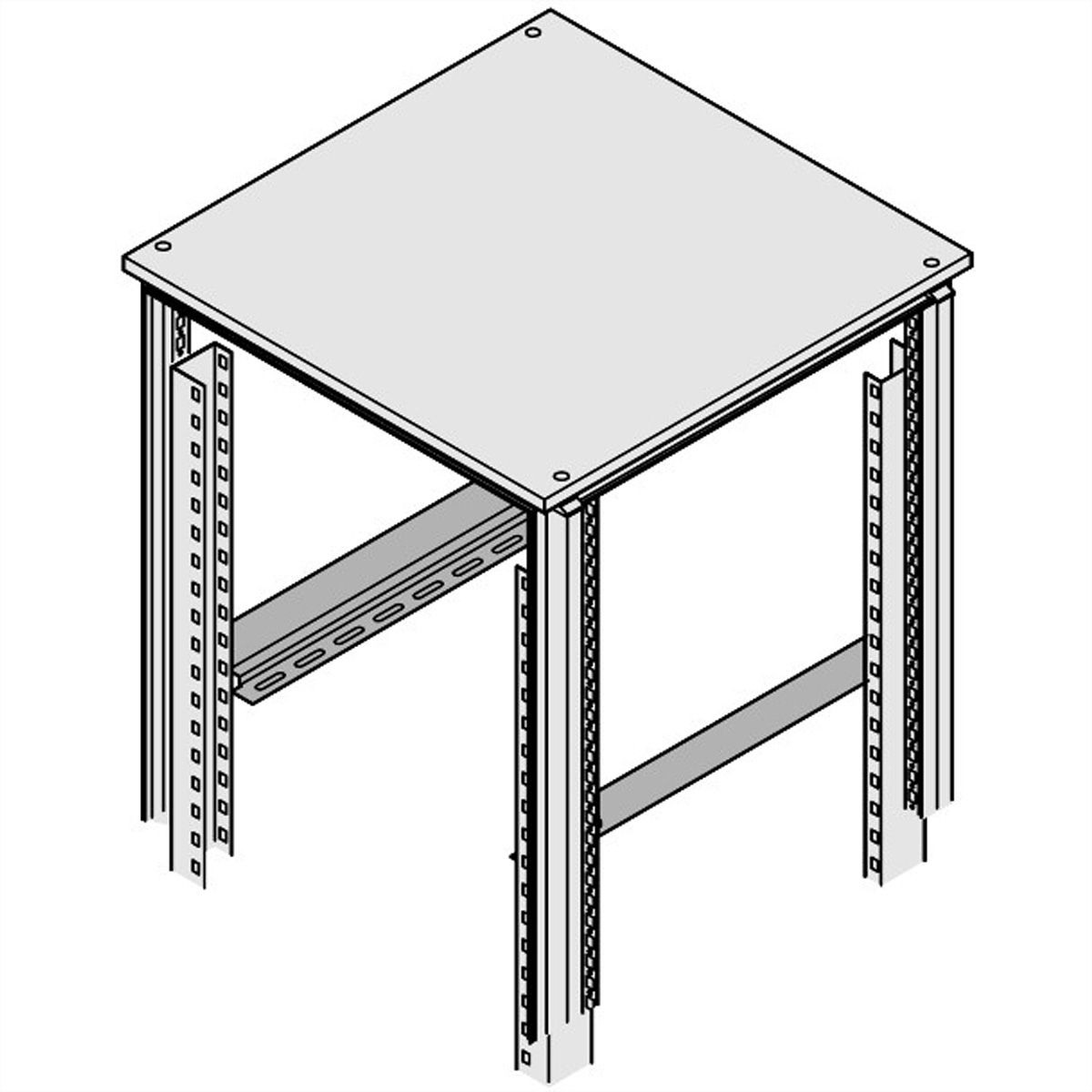 SCHROFF Gleitschiene 25 kg - GLEITSCHIENENSATZ 700T