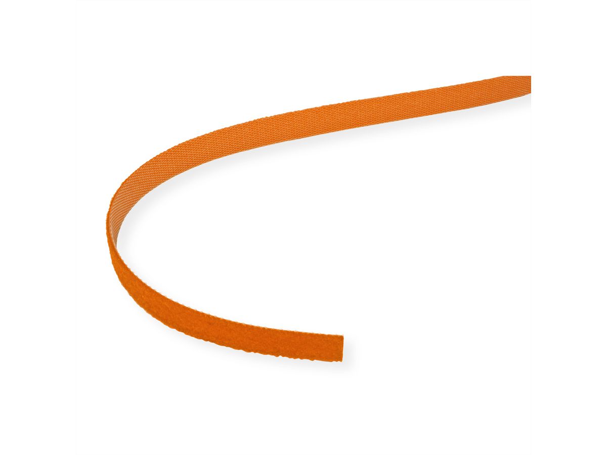 VELCRO® One Wrap® Band 10 mm breit, orange, 25 m