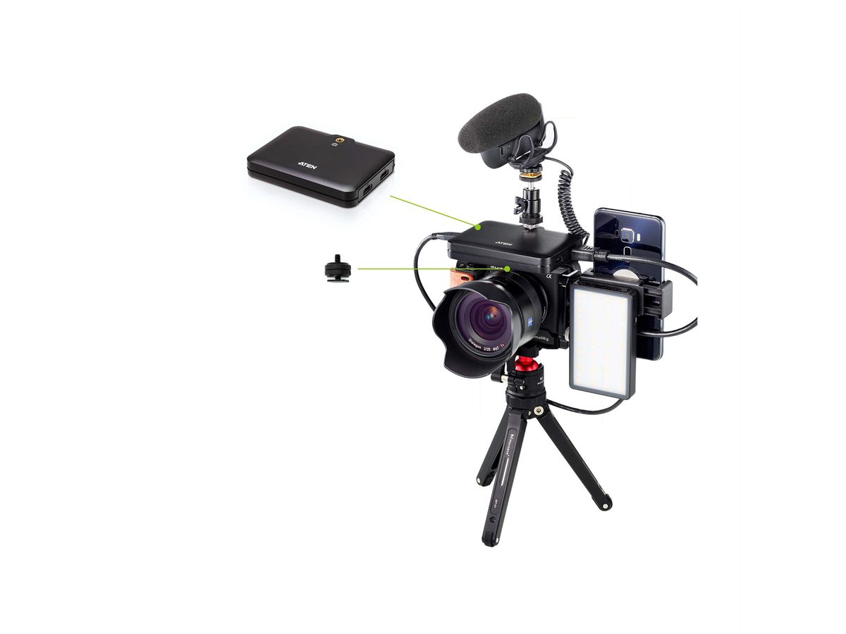 ATEN UC3021 CAMLIVE Plus HDMI auf USB-C UVC Videoerfassung mit PD