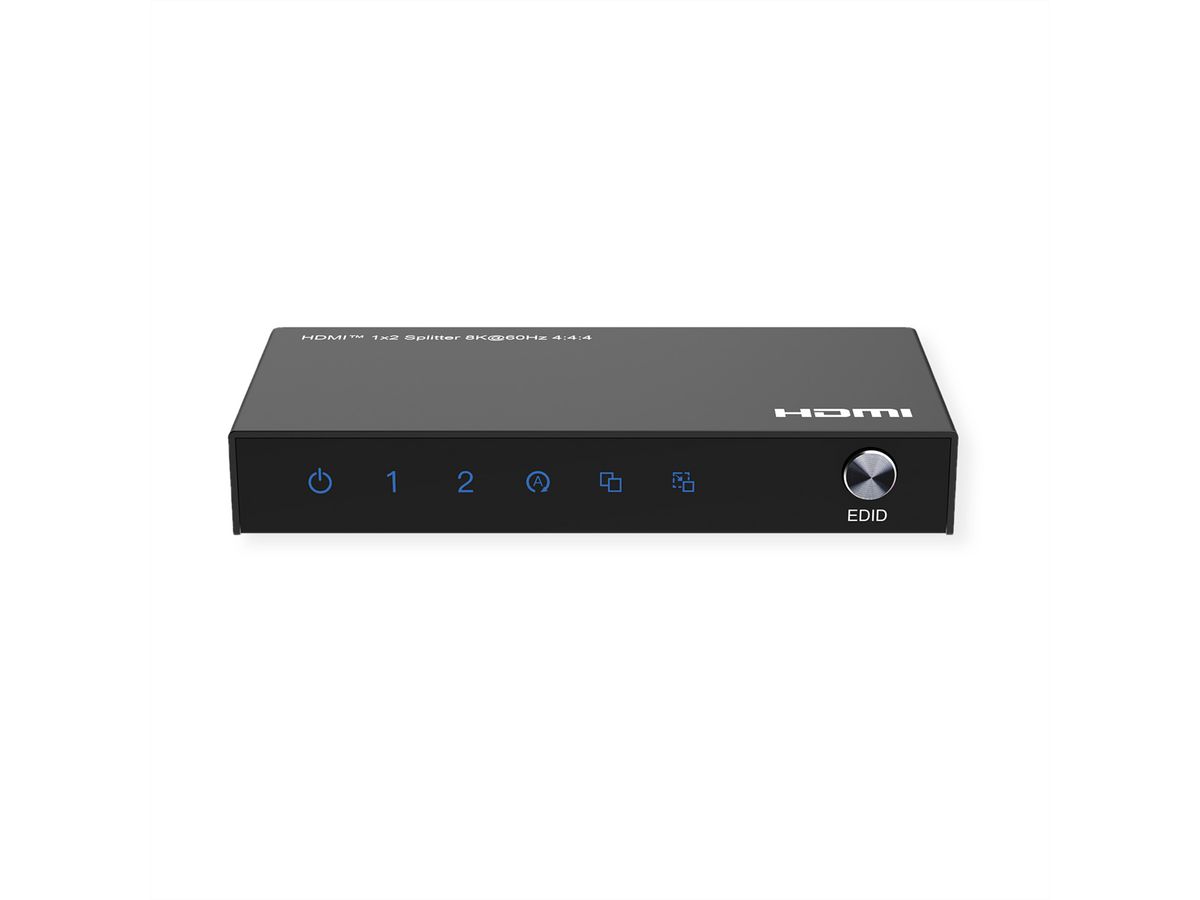 ROLINE HDMI Video-Splitter, 8K, 2fach