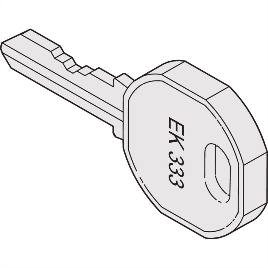SCHROFF Ersatzschlüssel - ERSATZSCHLUESSEL EMKA 333