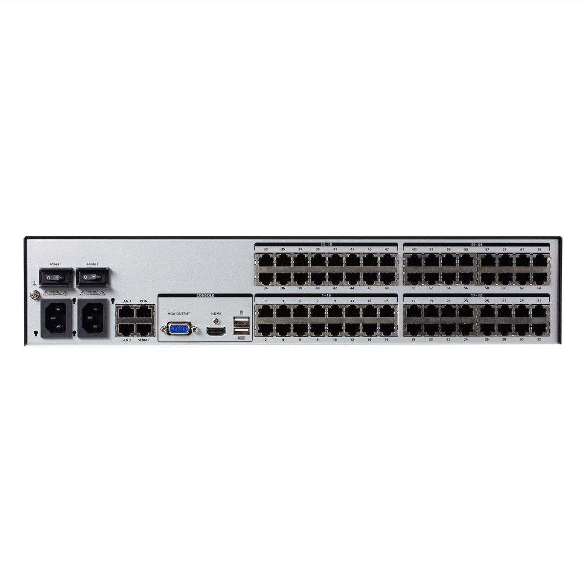 ATEN KN4064VB 64-Port Cat 5 KVM over IP 1 local und 4 remote