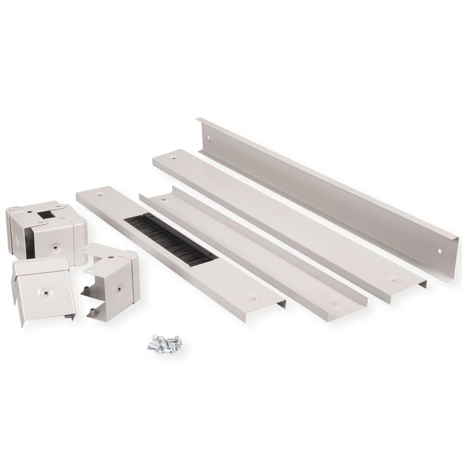 ROLINE Sockel für Netzwerkschrank, 800x1000 BxT, grau