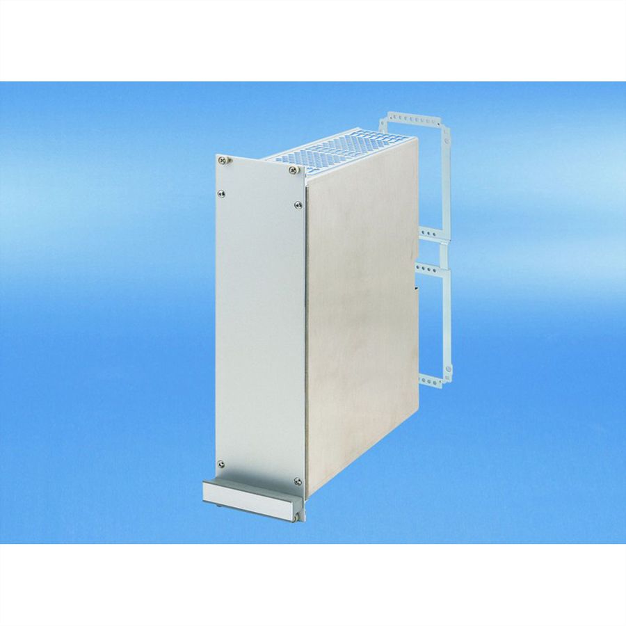 SCHROFF Kassetten PRO 6 HE-Bausätze, Frontplatte geschirmt (Textildichtung) - KAS S2 FS EMV 6HE 12TE 167T