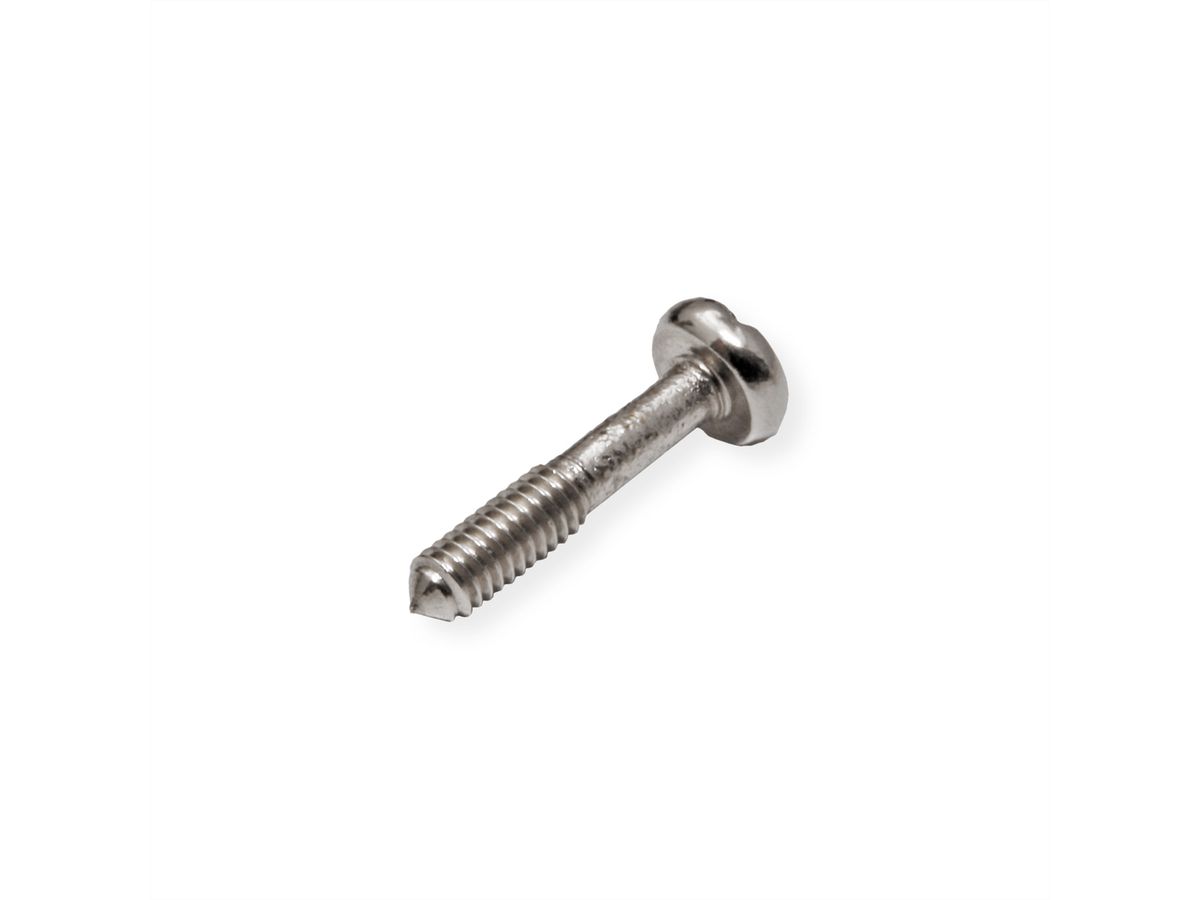 SCHROFF Halsschraube mit Kreuzschlitz/Schlitz - HALSSCHR.M.KR.M2,5 NI. 100ST