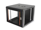 ROLINE 19-Zoll Wandgehäuse Basic Plus 9HE, 600x600 BxT schwarz