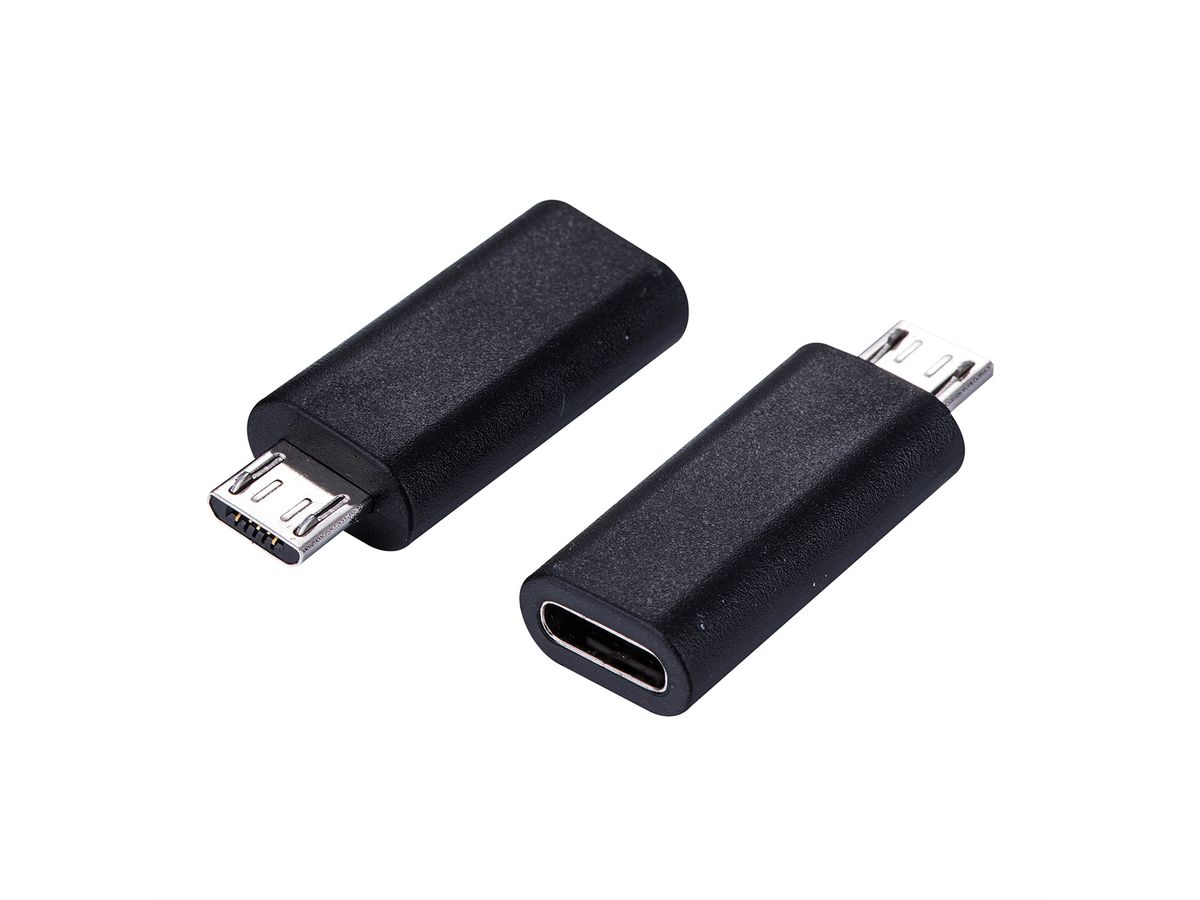 VALUE USB 2.0 Adapter, MicroB - Typ C, ST/BU