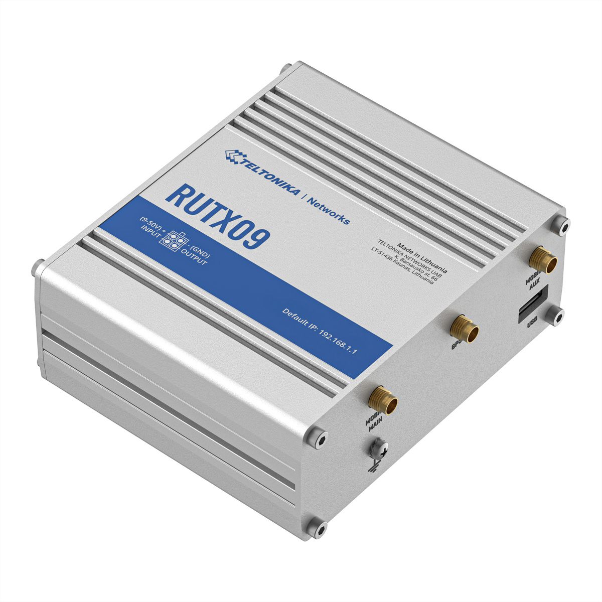 TELTONIKA RUTX09 LTE/4G Industrie Router - SECOMP Electronic Components ...