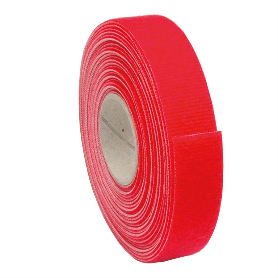 VELCRO® ONE-WRAP® Klettbandstreifen 20mm, unperforiert, rot, 5 m