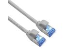ROLINE Patchkabel Kat.6A (Class EA) S/FTP (PiMF), LSOH, PoE, grau, 1 m