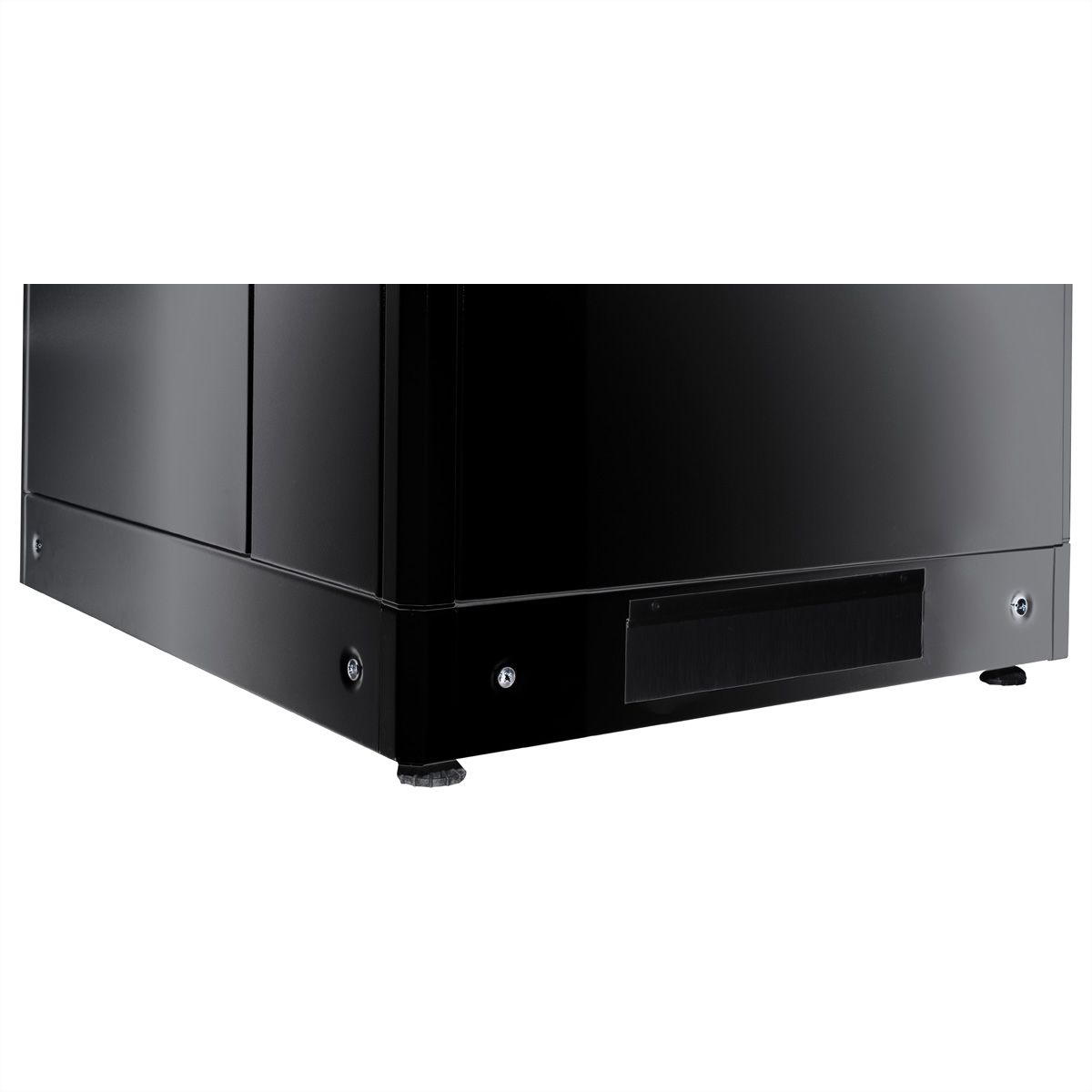 ROLINE Sockel für Netzwerkschrank, 600x600 BxT, schwarz