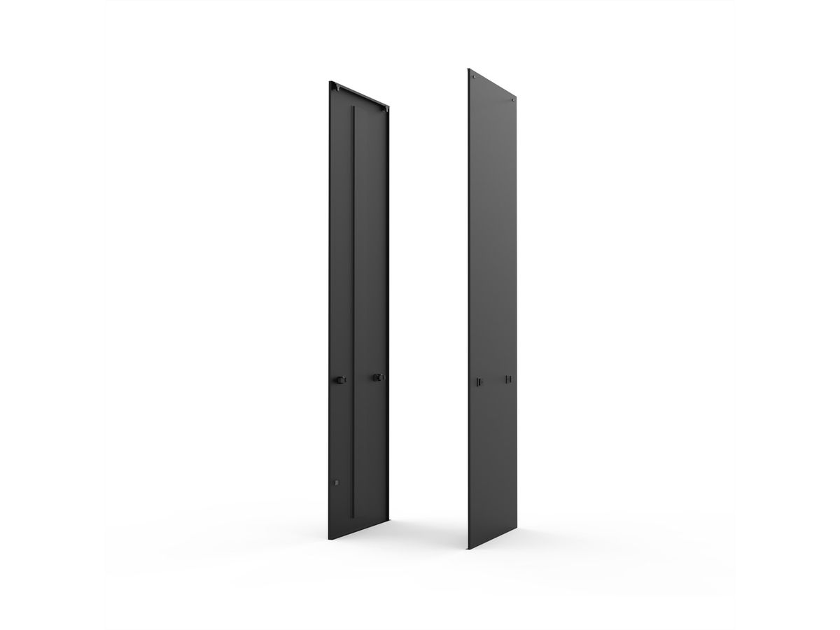 SCHROFF SEITENWAND 1800H 600T VERR.RAL7021 2X