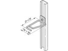 SCHROFF Kabelöse für C-Profil - KABELOESE F. C-PROFIL 75X40