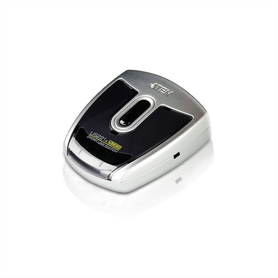 ATEN US221A USB 2.0-Peripheriegeräte-Switch mit 2 Ports