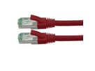 ROLINE RM Patchkabel Kat.6A S/FTP (PiMF), rot, 10 m